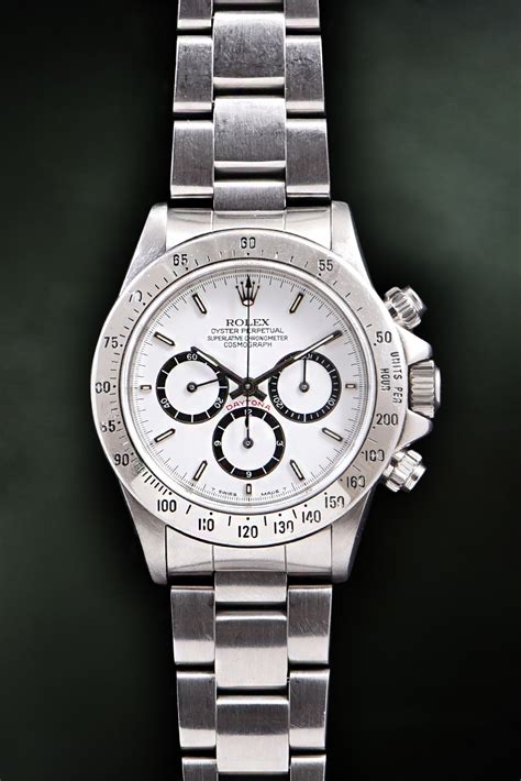 rolex daytona 4 scritte acciaio|rolex daytona 16520 zenith.